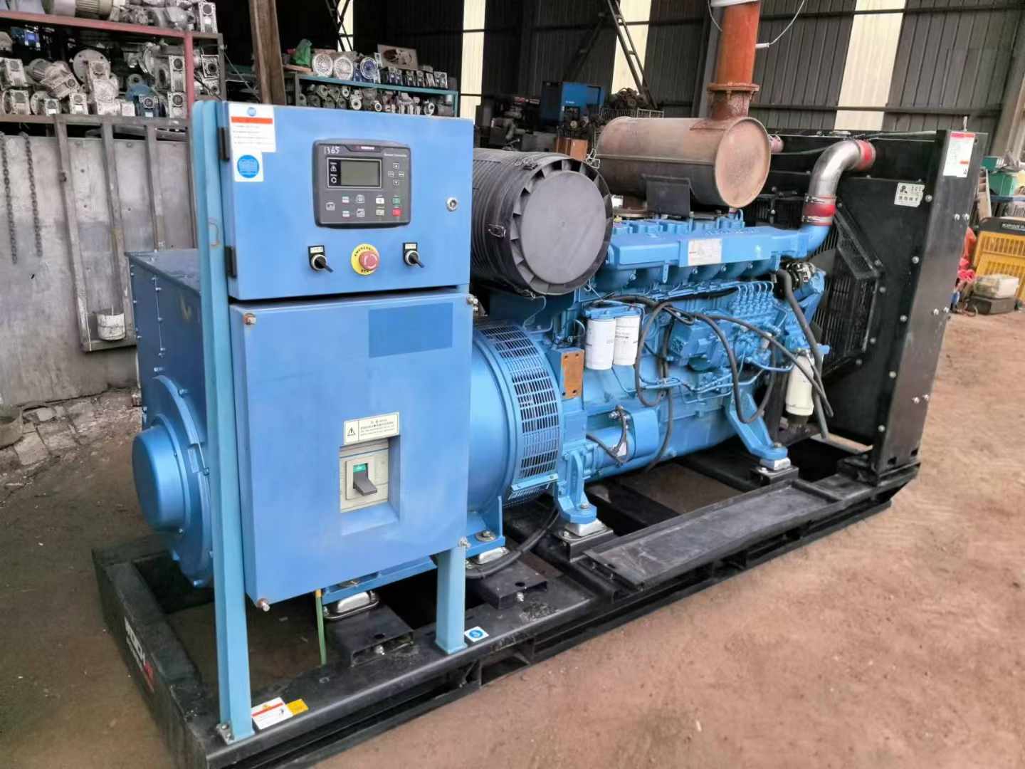 萧县500kW 柴油发电机组可带动设备功率的计算公式是什么？