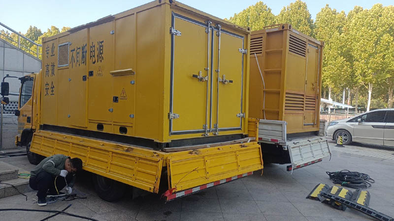 萧县柴油发电机组和UPS电源配合使用时的注意事项